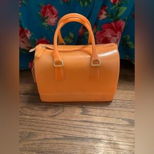 Furla Orange Candy Bag